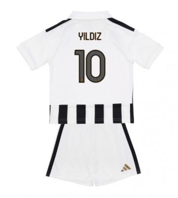 Juventus Kenan Yildiz #10 Hjemmebanetrøje Børn 2026-27 Kortærmet (+ Korte bukser)